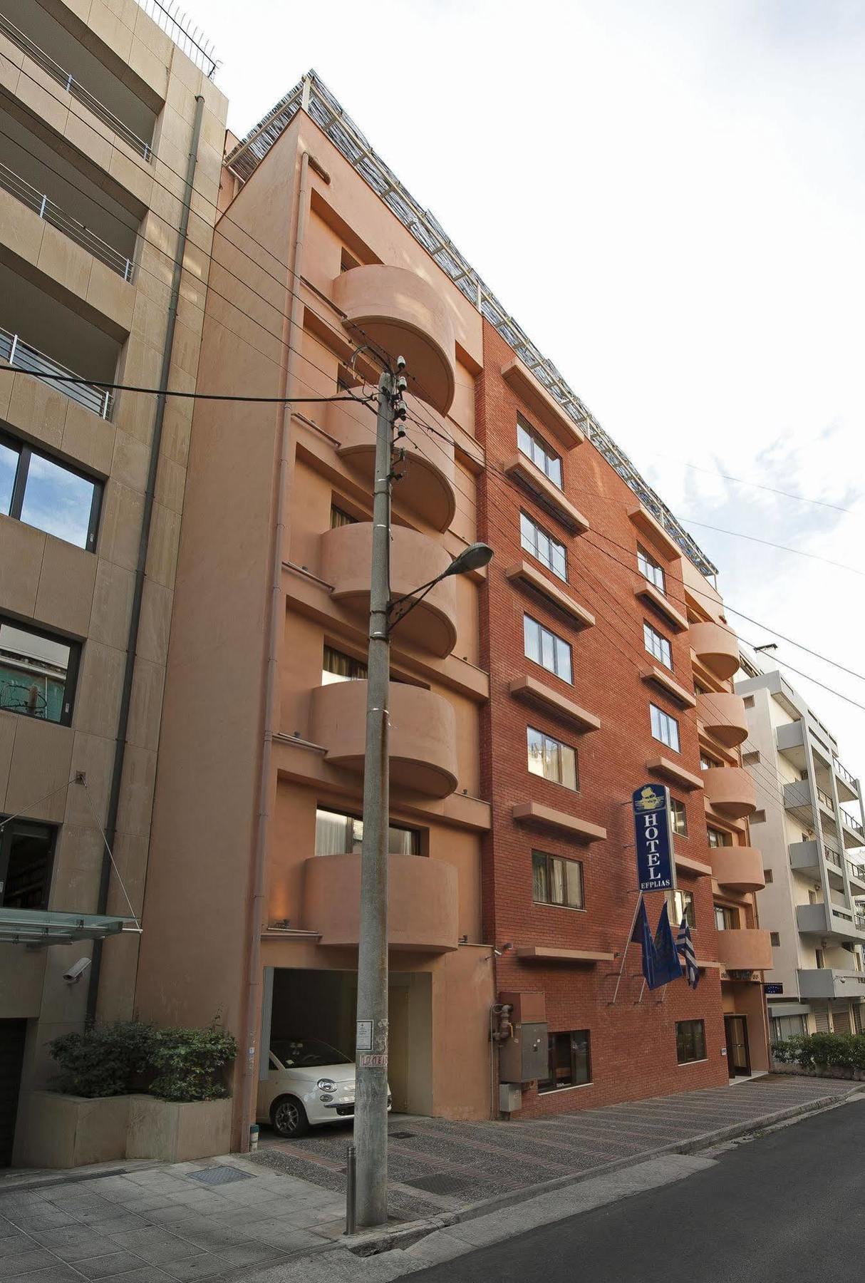 Efplias Hotel Apartments Piräus Exterior foto